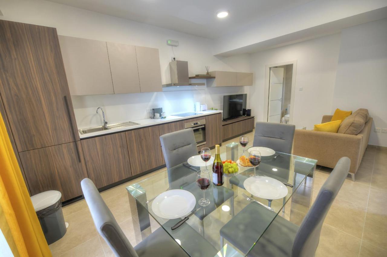 Brand New And Tastefully Furnished 2 Bedroom Apartment Ddif1-2 Gzira Buitenkant foto